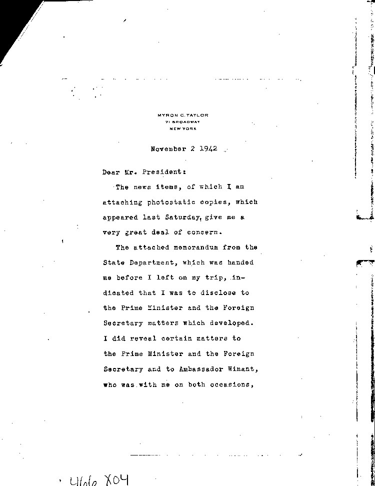 [a466x04.jpg] - M.Taylor--> F.D.R. 11/2/42