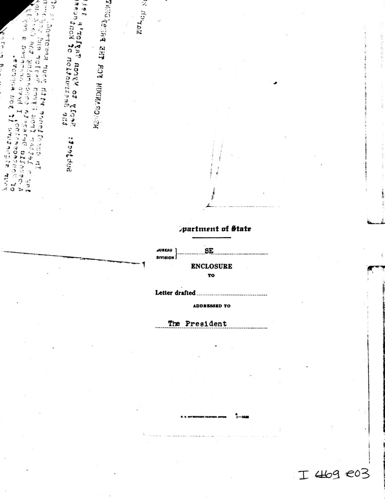 [a469e03.jpg] - Note: Department of State --> FDR N.D