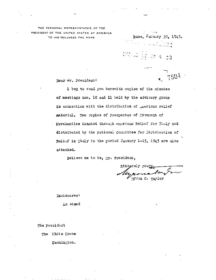 [a473e03.jpg] - M.Taylor-->F.D.R. 1/20/45