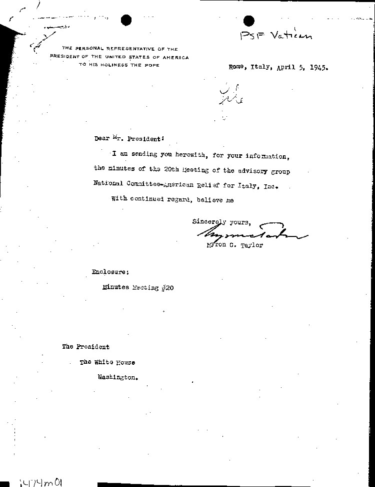 [a474m01.jpg] - Taylor-->F.D.R. 4/5/45