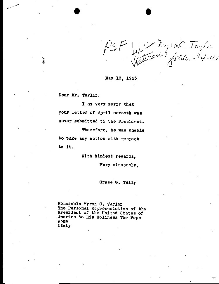 [a474p01.jpg] - G.Tully-->Taylor  5/16/45