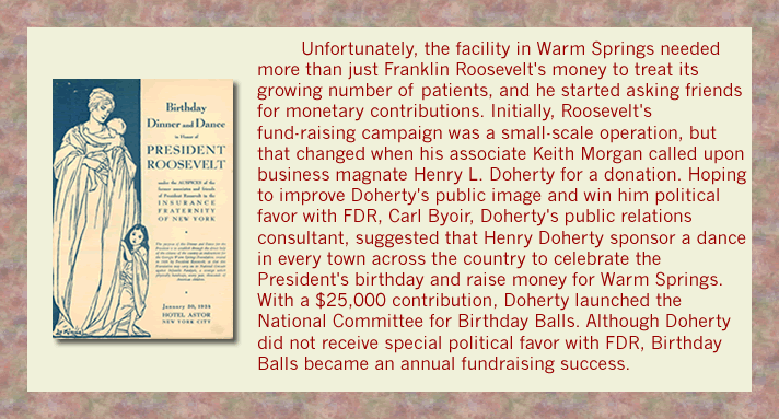 The President's
Birthday Ball