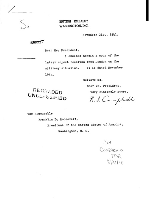[a325s01.jpg] - Campbell-->F.D.R. 11/21/41